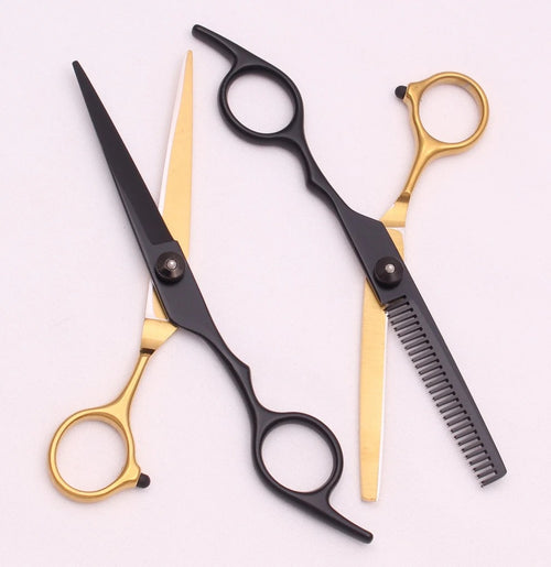 Професионален комплект фризьорски ножици